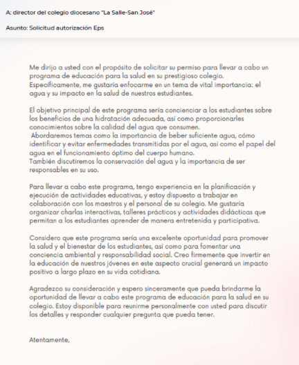 Texto, Carta
El contenido generado por IA puede ser incorrecto.